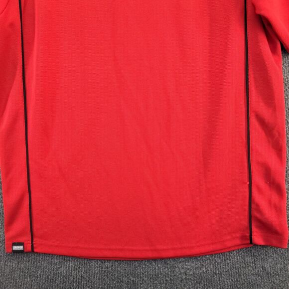 BRG Golf Men's Target Chip Ganassi Racing Polo Shirt Red Large Dry Tech - Picture 9 of 16